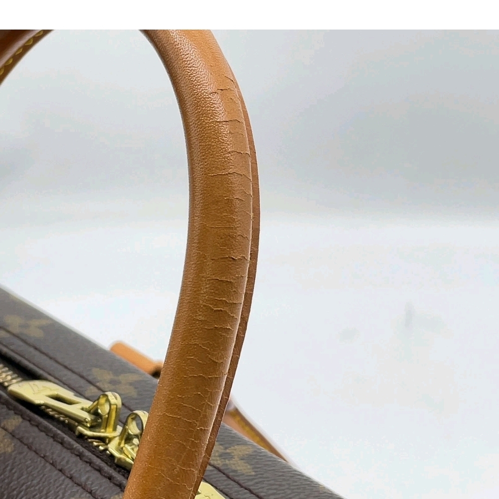 Auth Louis Vuitton Monogram Deauville Handbag W/DustBag - Picture 7 of 16